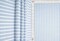 1 Yard Poplin Triple Stripe Woven Fabric 57/58″ Wide Polyester Rayon Blend